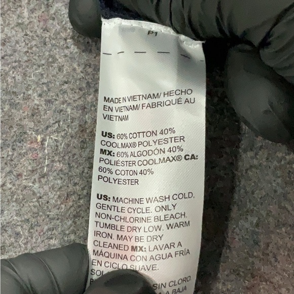 Chico's Navy Ribbed Knit Sweater - Picture 7 of 7